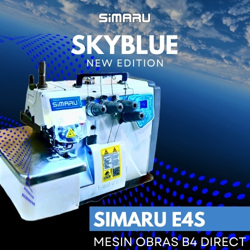 [SIMARU] SM-E4S MESIN OBRAS BENANG 4 DIRECT