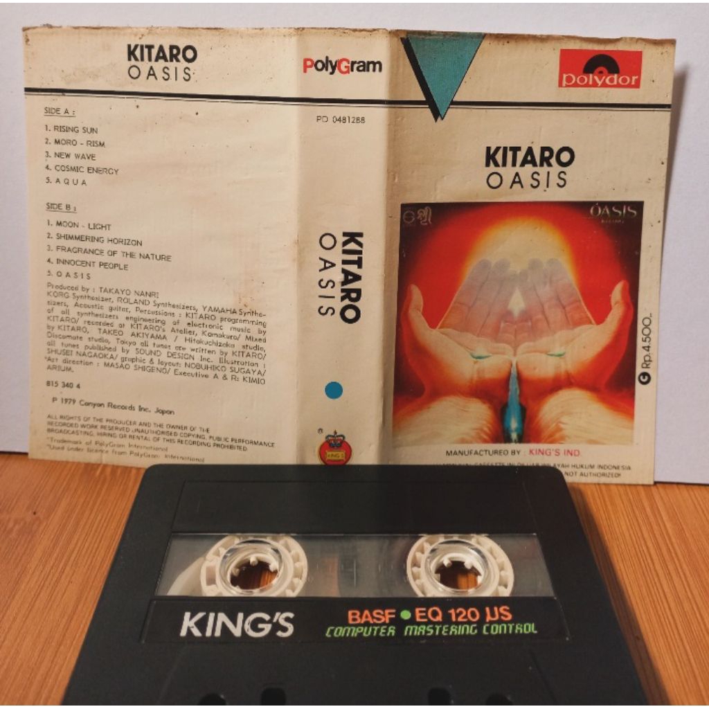 Kaset Pita Kitaro - Oasis