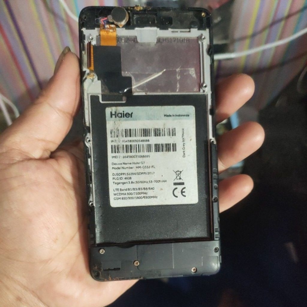 lcd ori copotan buat haier g7 normal