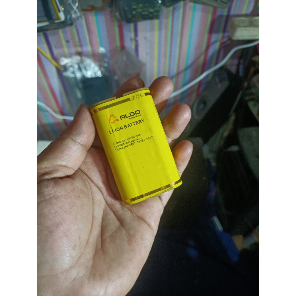 batrai hp gunung buat merek Aldo kondisi masih normal