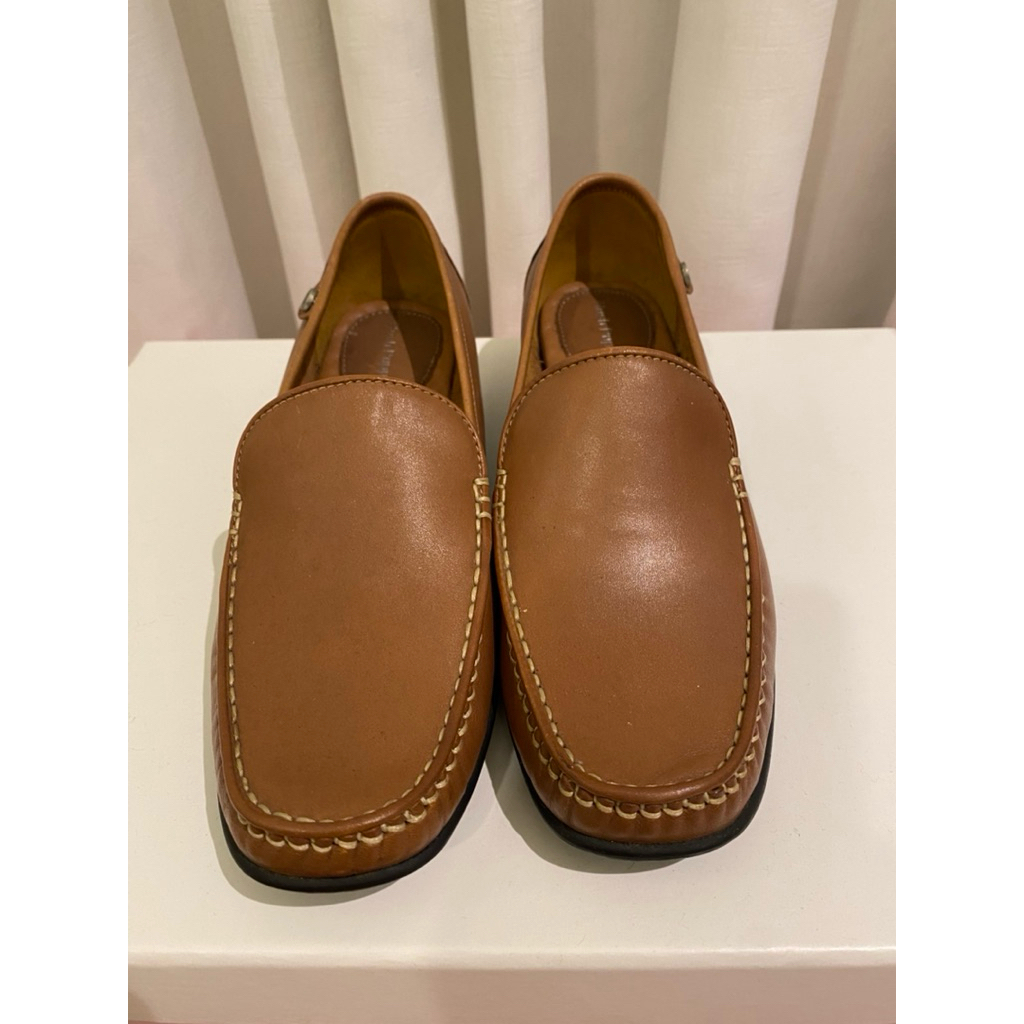 Preloved Sepatu Wanita Loafer Coklat