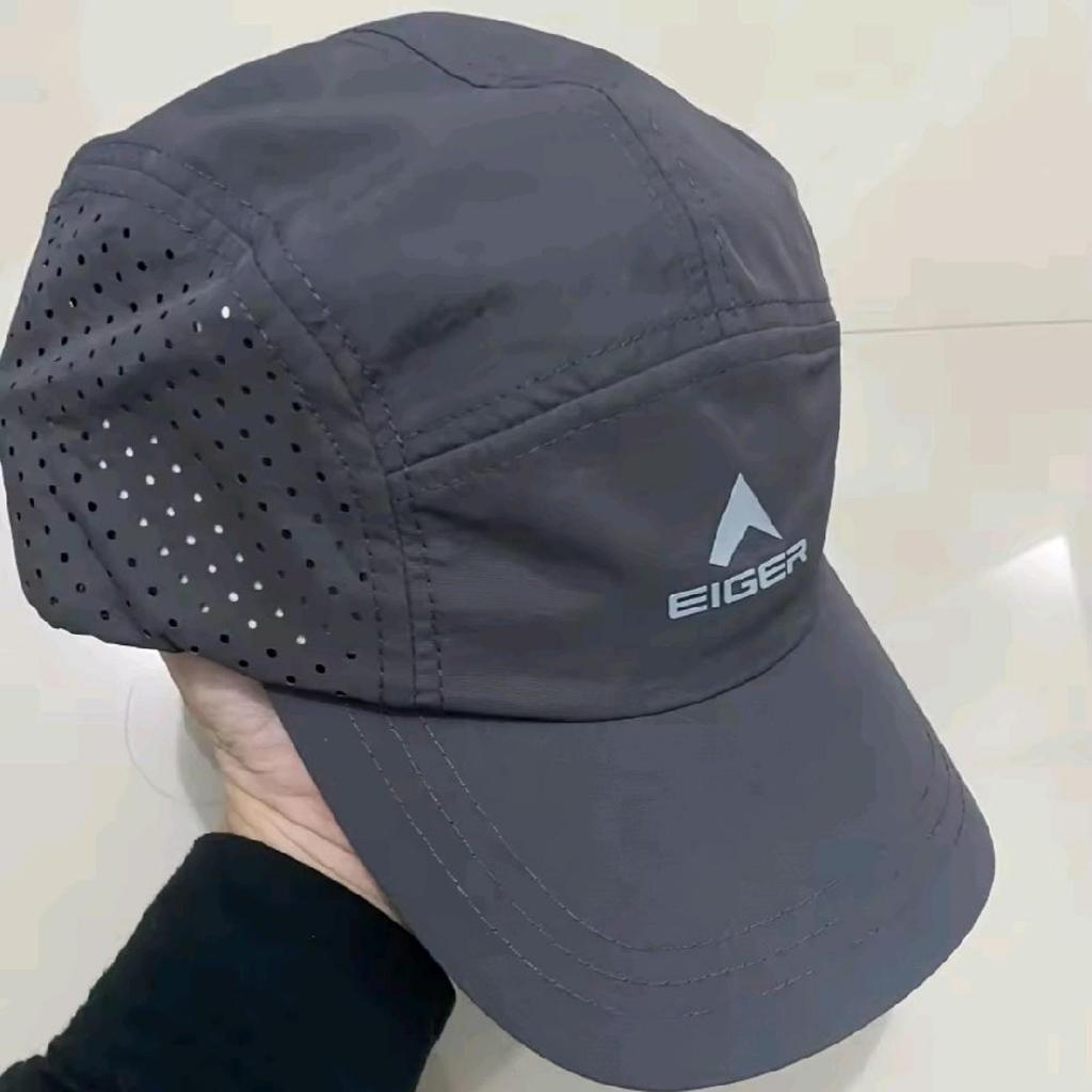 TOPI JARING TRUCKER CAP HIKING TREKKING TRAIL RUNNING OUTDOOR ADVENTURE ULTRALIGHT ORIGINAL EIGER CO