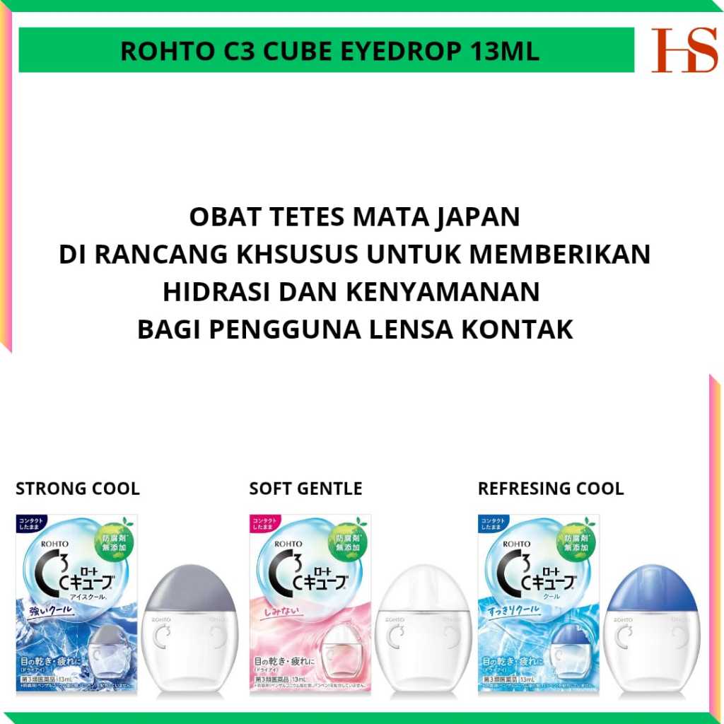 Best japan Rohto C Cube contact eye drops Original Japan