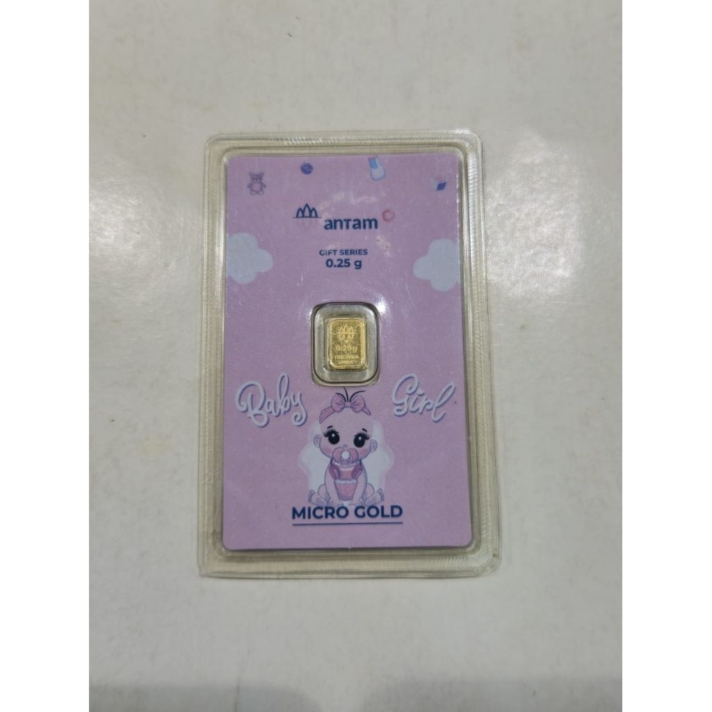 LM Logam Mulia Antam Hartadinata 0.25 Micro Gold Gift Series