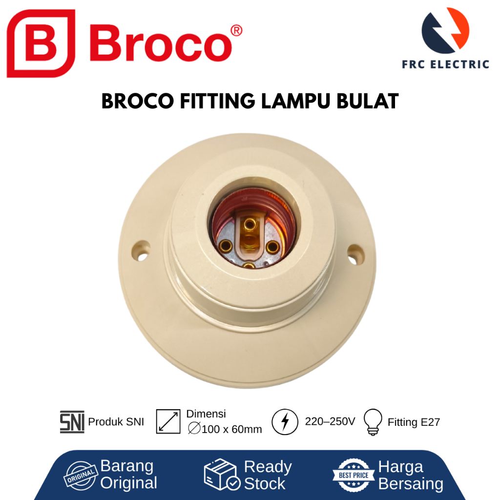 FITTING PLAFON - FITTING LAMPU BULAT - FITTING LAMPU - FITTING PLAFON BULAT - FITTING PLAFON BULAT B