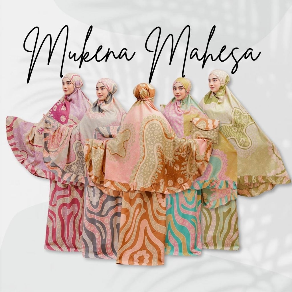 mukena mahesa ukuran jumbo rempel