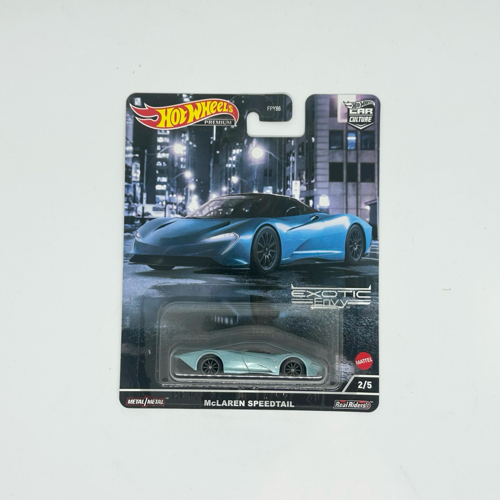 Hot Wheels Premium Car Culture Exotic Envy Mclaren Bugatti