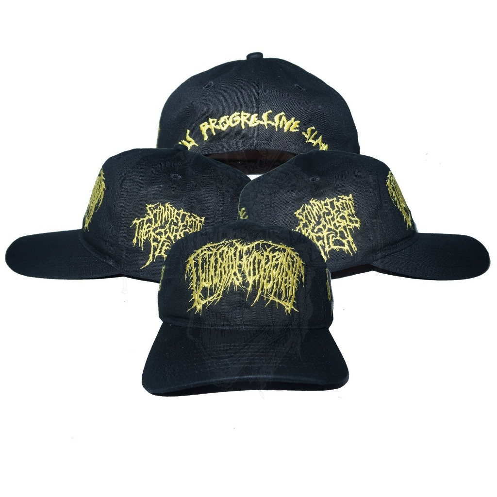 DAD HAT - GUTTURAL ENGORGEMENT - The Slow Decay of Infested Flesh / TOPI DISTRO BAND METAL ORIGINAL