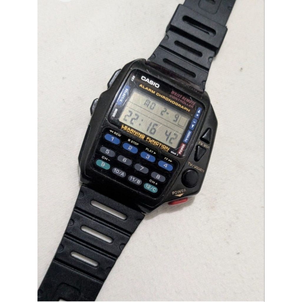 Jam Tangan Vintage Casio Cmd50 calculator