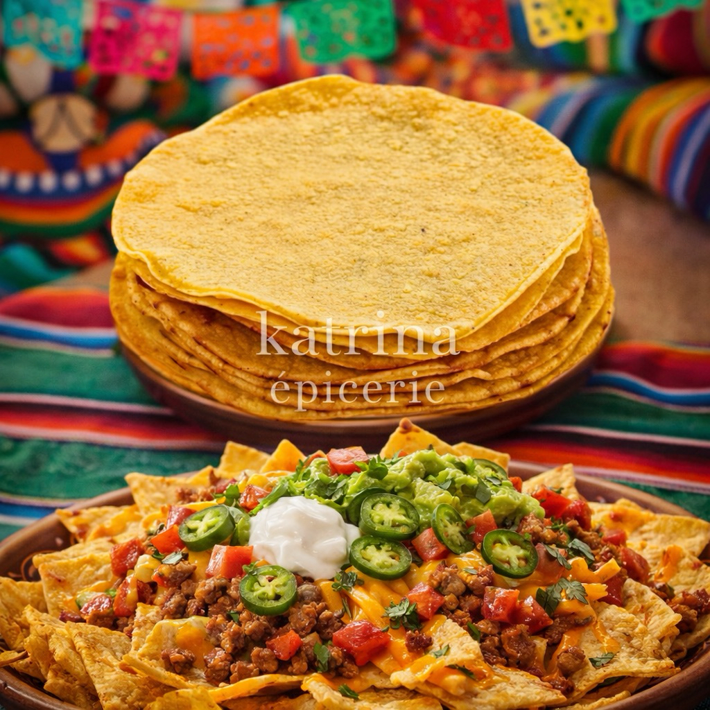 Frozen Nachos 500 Gram Yellow Corn Tortilla Siap Goreng