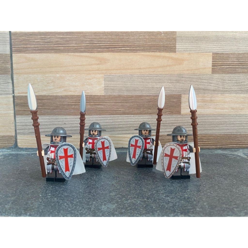Mainan Anak Action Figure Brick Medieval Kingdom