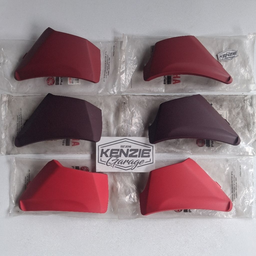 Laci kantongan dek Legshield Mio Soul Karbu Merah Putih Merah Hati Original YGP 14D-F836L-10 14D-F83
