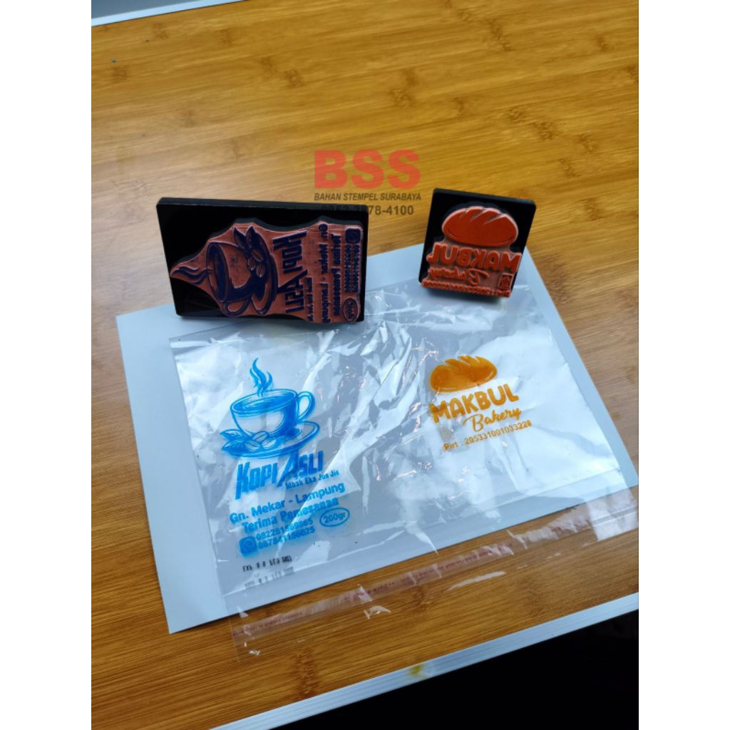 STEMPEL PLASTIK JUMBO STEMPEL TINTA PERMANEN STEMPEL CUSTOM