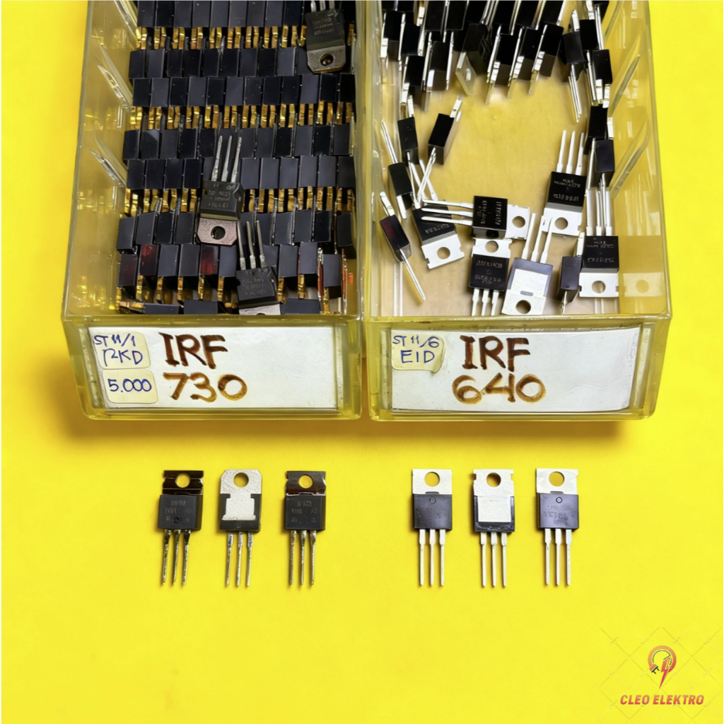 IC TRANSISTOR IRF 640 / 730 N IOR ASLI ORIGINAL IRF640 IRF730