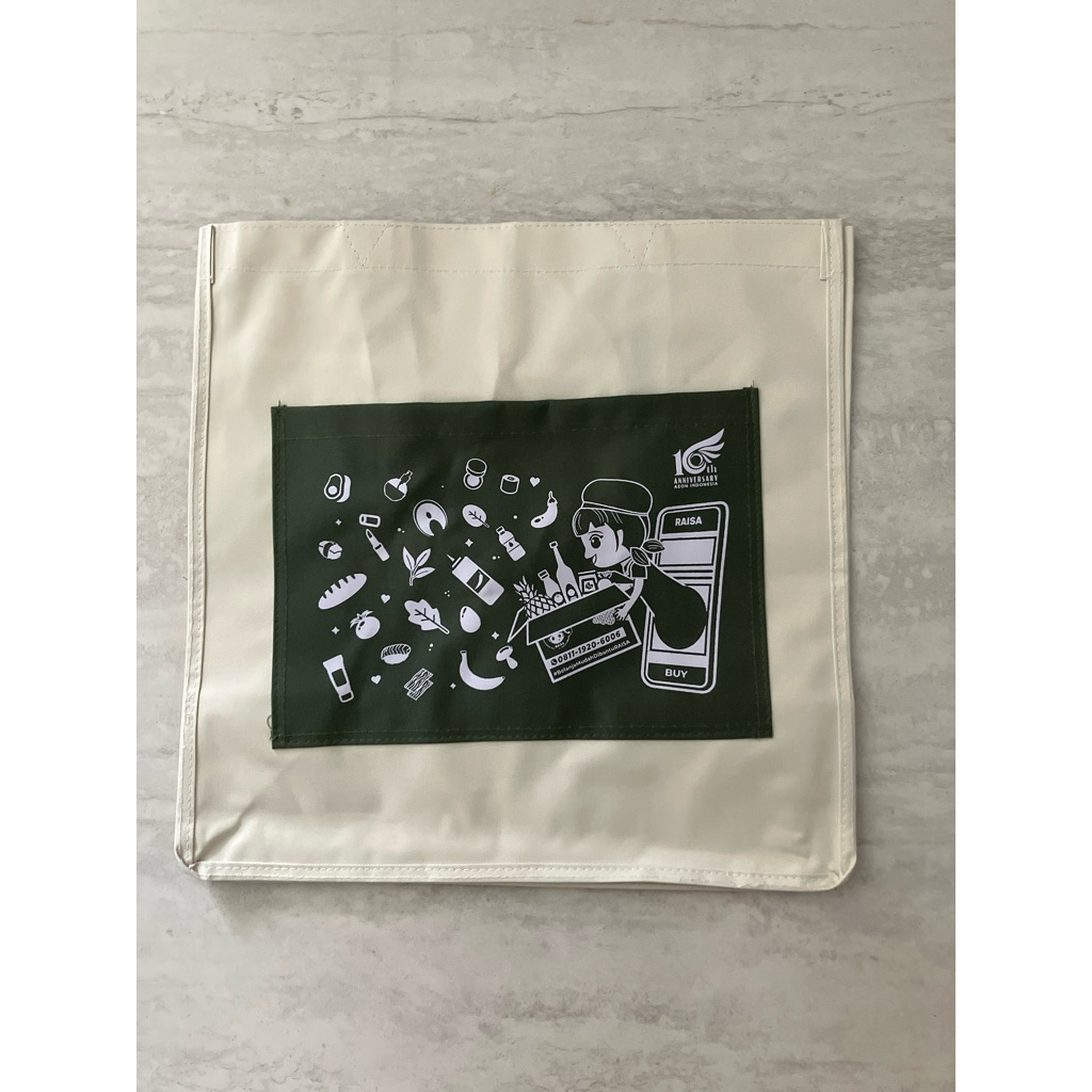 aeon supermarket reusable bag / tas belanja aeon supermarket / tas belanja aeon / tas supermarket / 