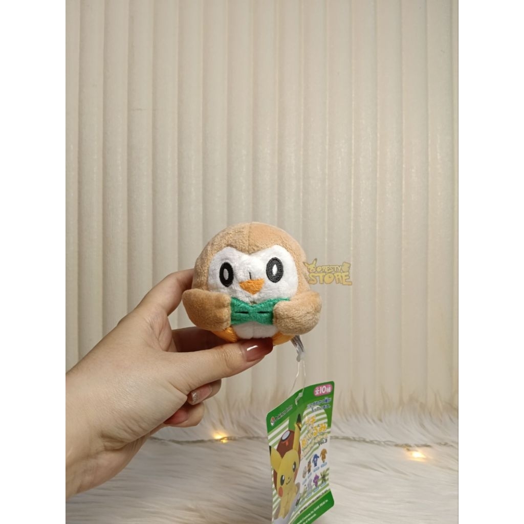Boneka Pokemon Rowlet Petit - Pokemon Center