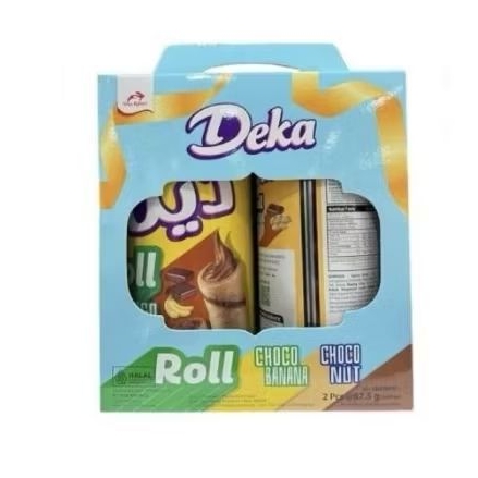 DEKA WAFER ROLL ISI 2 KALENG PAKET HAMPERS LEBARAN