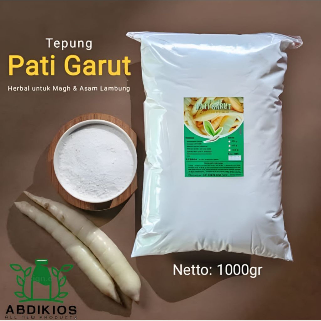 TEPUNG PATI GARUT / TEPUNG GARUT KEMASAN 500gram