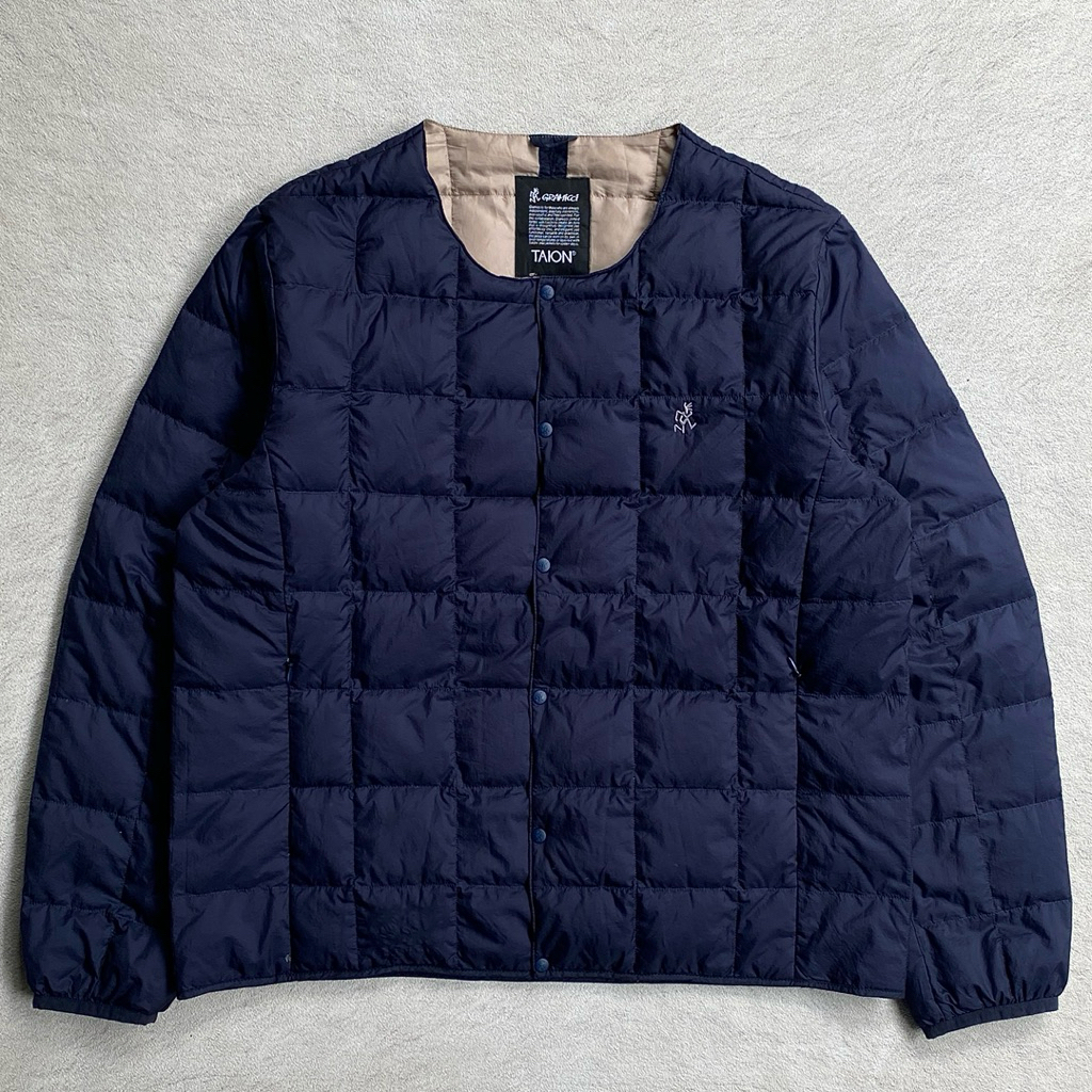Gramicci X Taion inner Down Jacket - Navy Blue