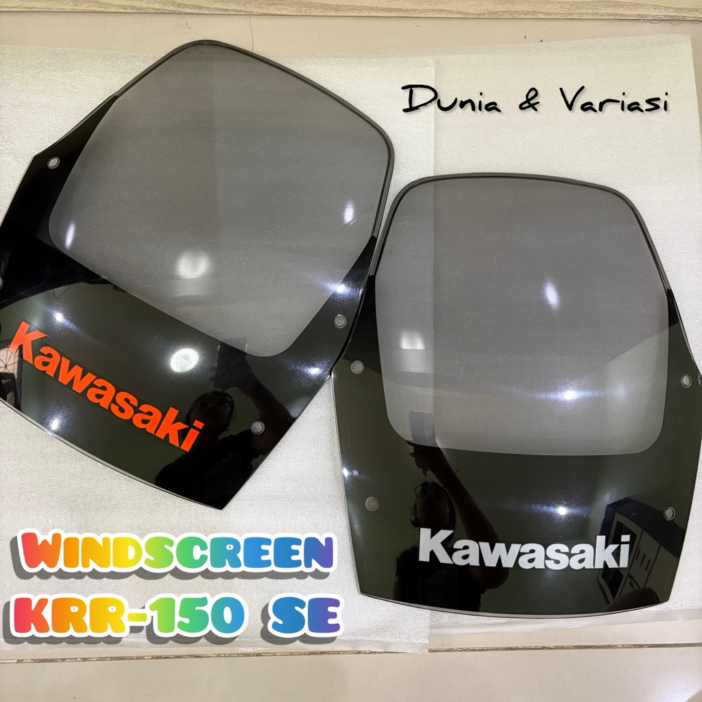 Windshield / Windscreen SSR Kawasaki Ninja SSR / KRR 150 SE Original Kawasaki Thailand