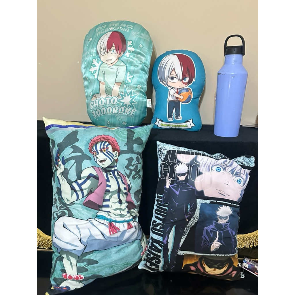 Bantal Anime Boku no hero academia jujutsu kaisen akaza demon slayer todoroki shoto