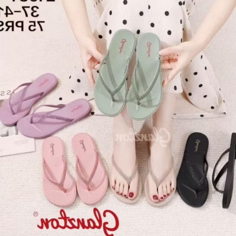 SANDAL GLANZTON GLITTER SANDAL JAPIT JELLY