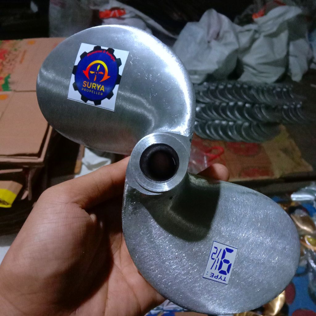 Kipas Nelayan 9½ PK baling-baling perahu