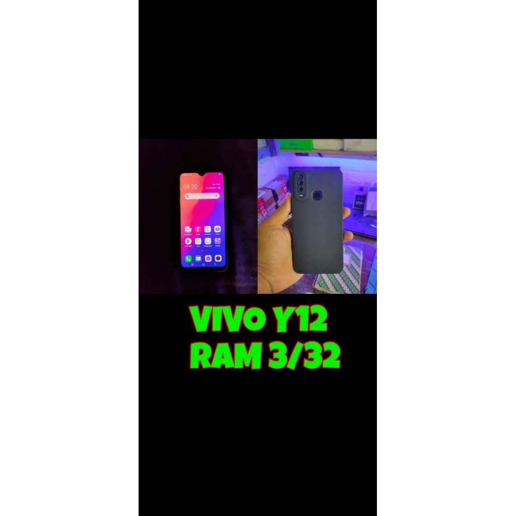vivo y12 ram 3/32