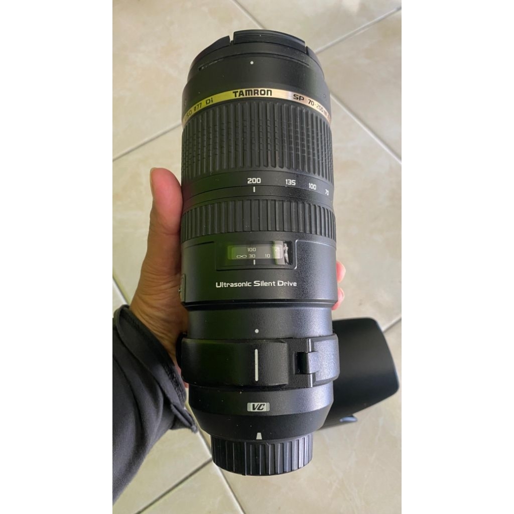 lensa tamron 70-200 f 2.8 vc for nikon