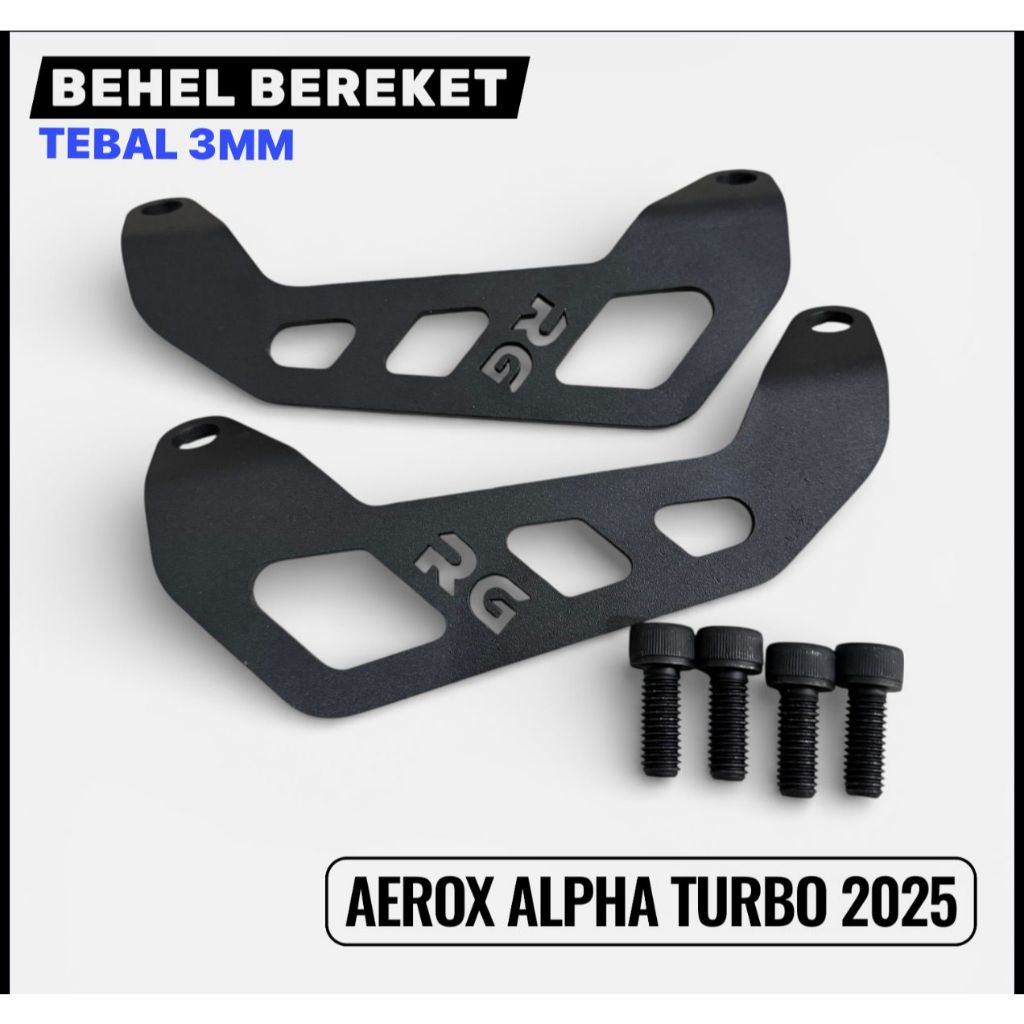 Behel motor aerox turbo behel variasi aerox alpha besi tebal 3mm