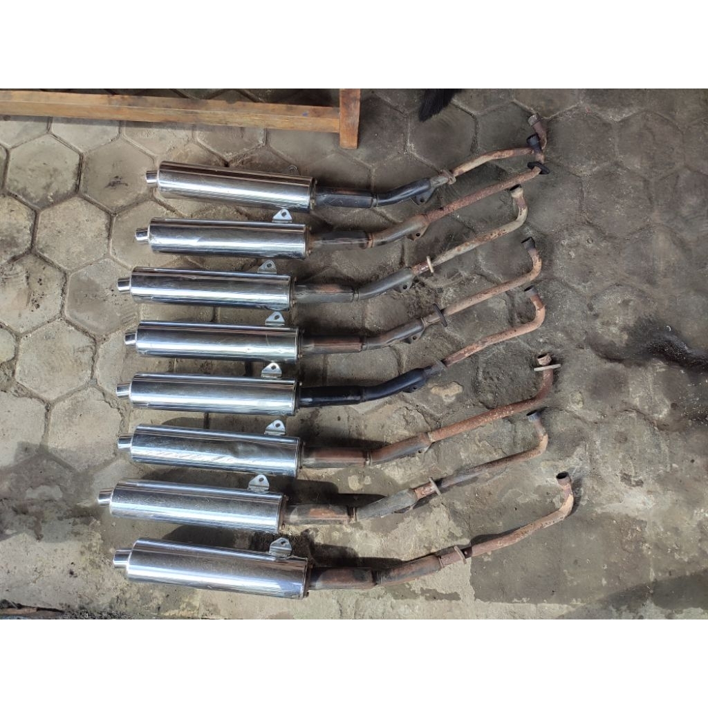 Knalpot Supra 125 Batman Original