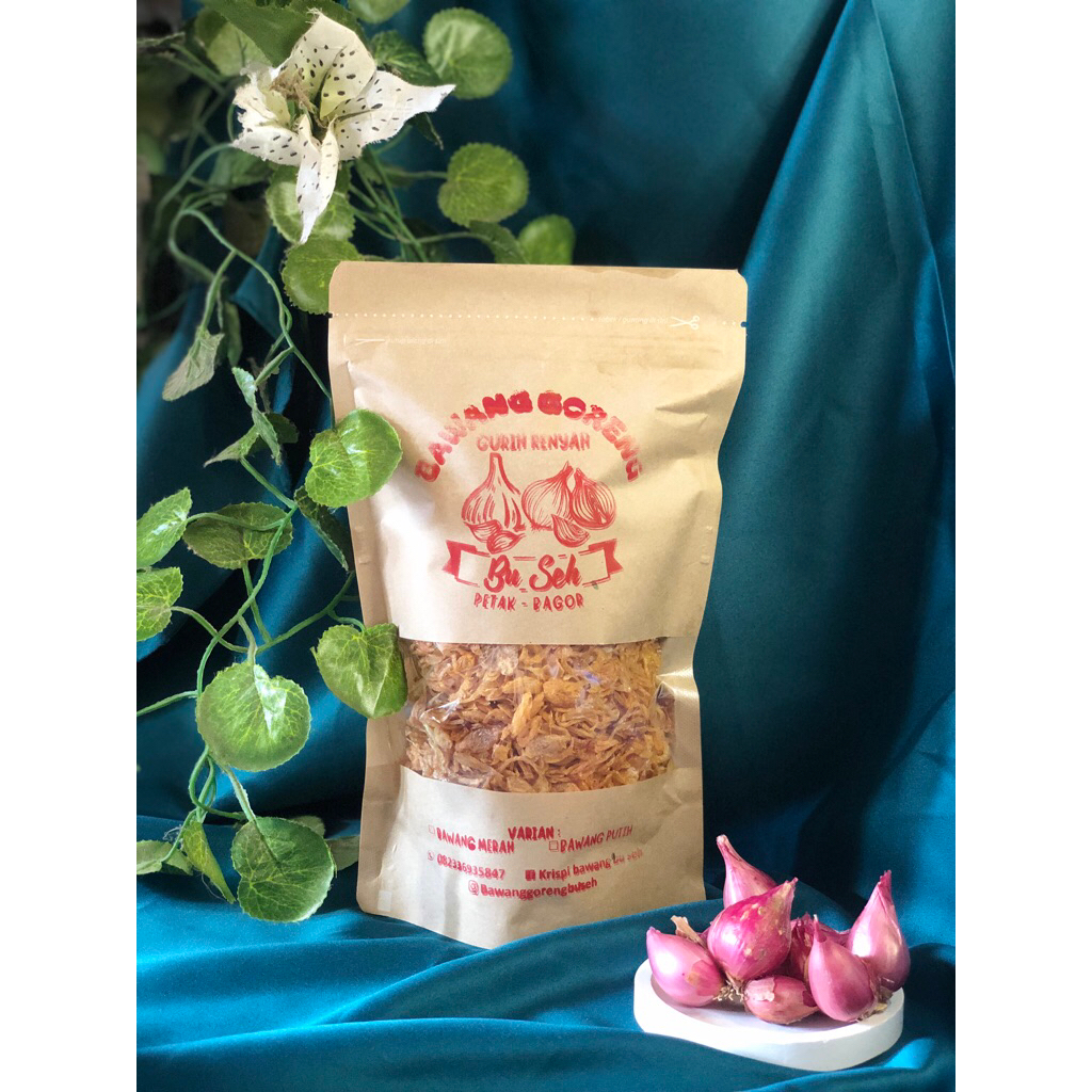 250gr Bawang Merah Goreng Nganjuk 100% Asli Tanpa Tepung