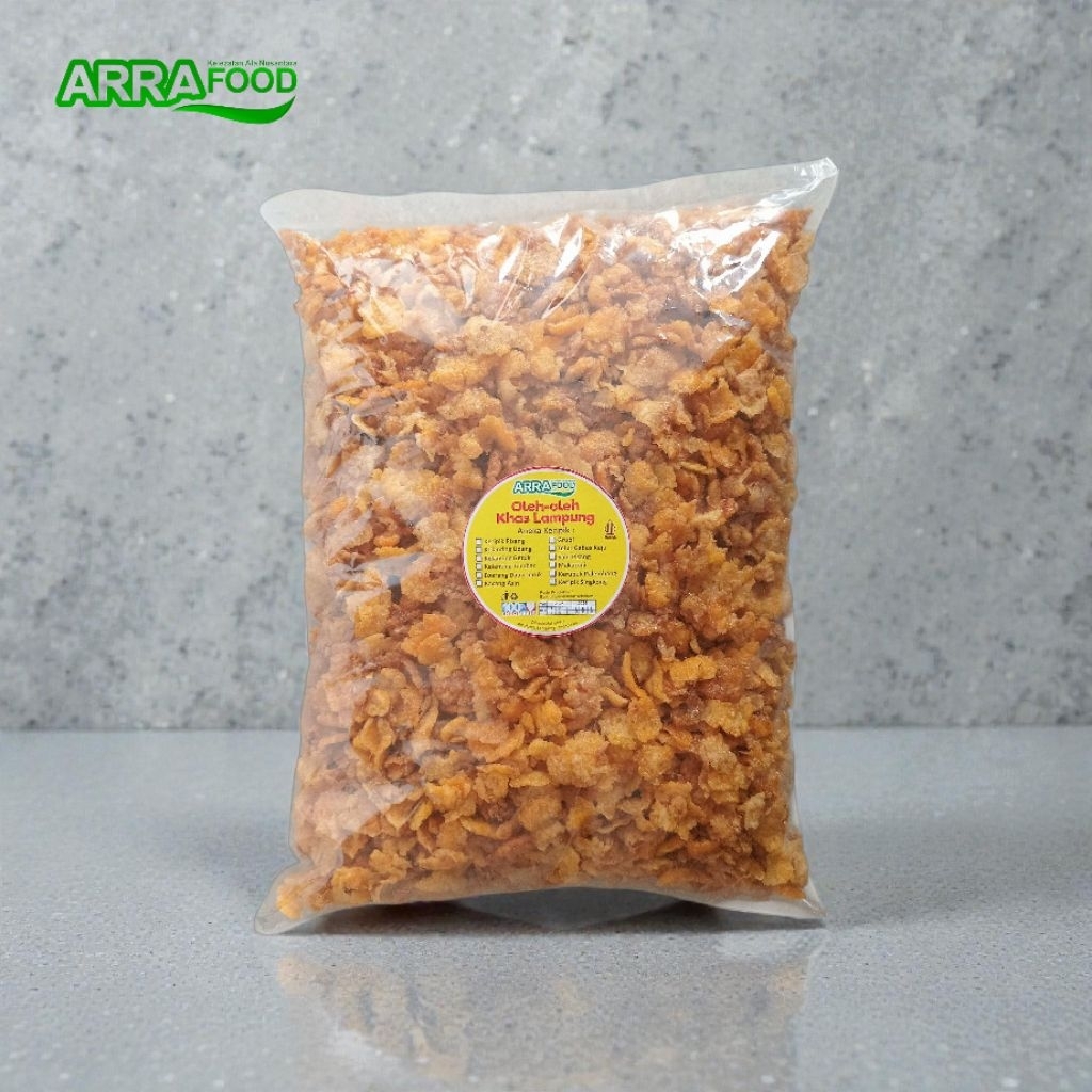 [1 KG] Emping Jagung pedas Manis Jagung geprek balado