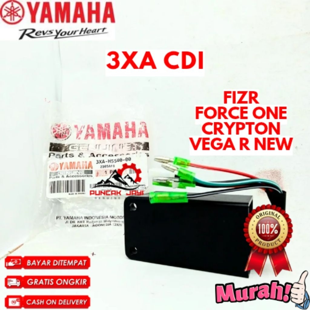CDI ORIGINAL YAMAHA KODE 3XA, CDI F1ZR, CDI FORCE ONE, CDI CRYPTON, CDI VEGA R NEW