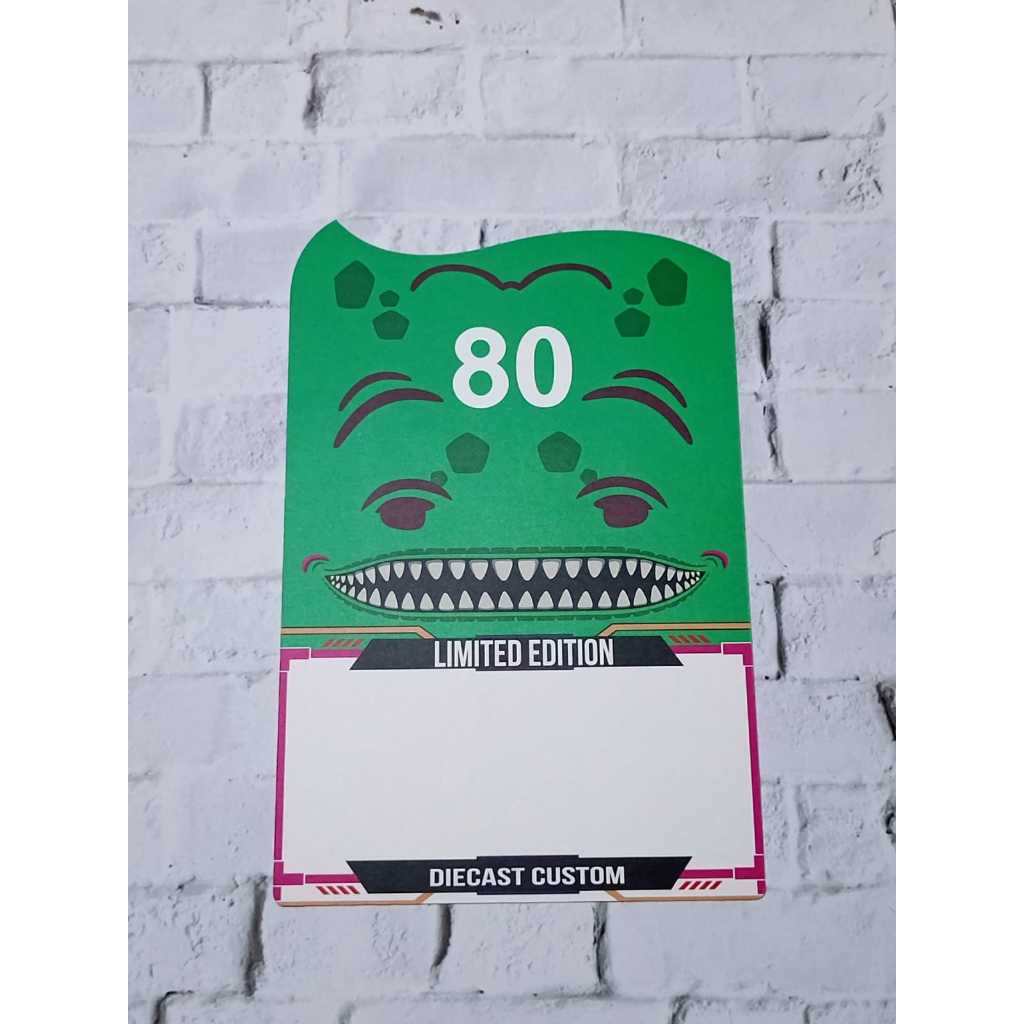 [Custom Card] Blister custom untuk diecast custom Universal tema Roxy