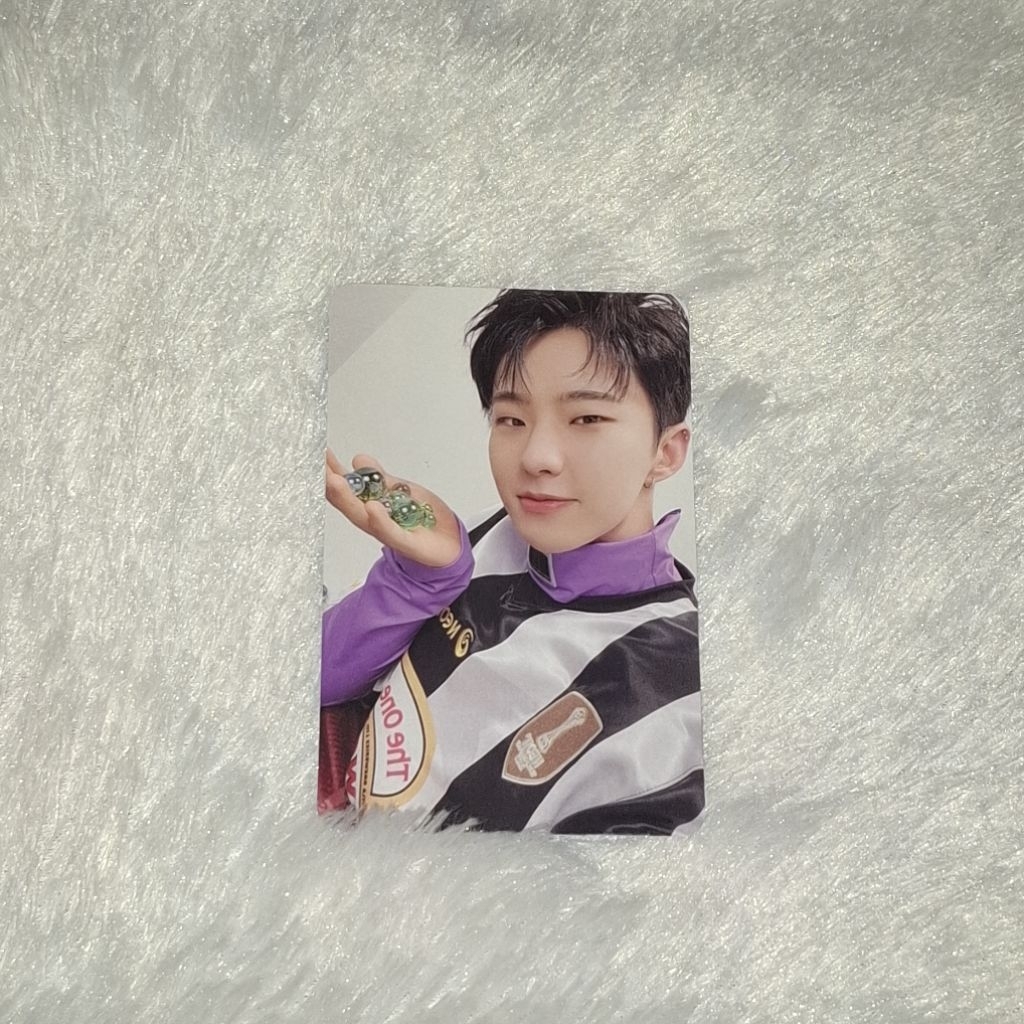 [ Photocard K-pop Hoshi Seventeen ] Album bss second wind hoshi kelereng