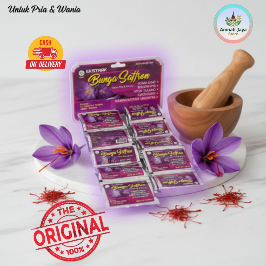 herbal bunga safron