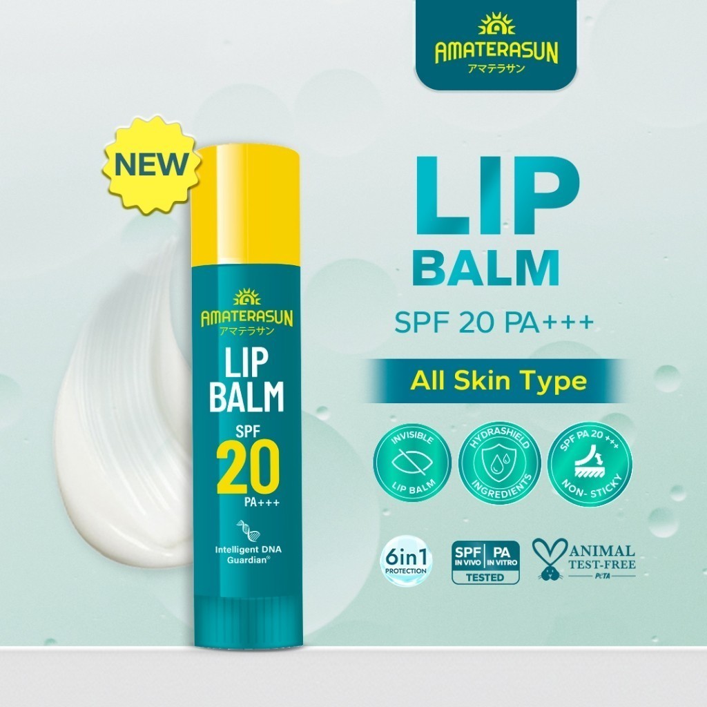 AMATERASUN Lip Series | LipBalm SPF20 PA++ || LipGloss SPF29 Pa++++