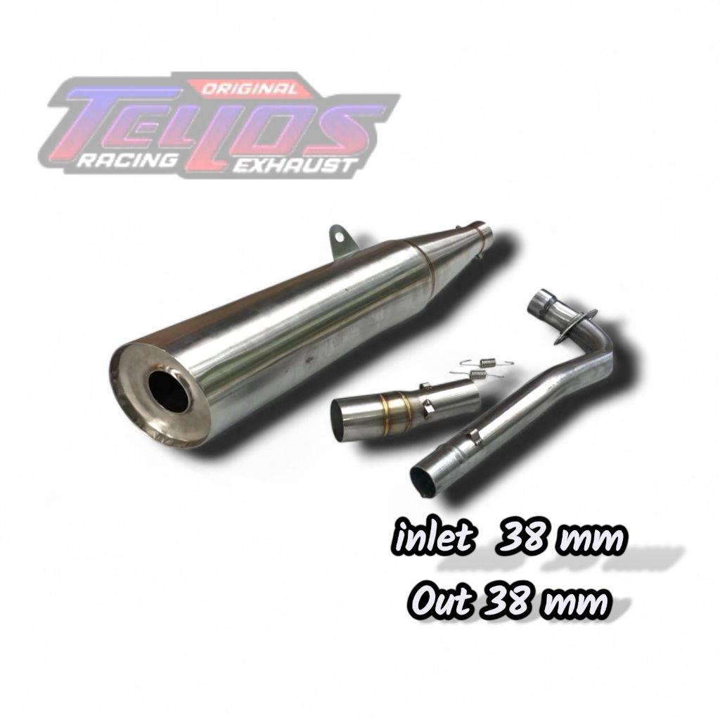 Knalpot standar racing Karisma x 125 karisma D 125 Supra 125 Kirana Supra fit