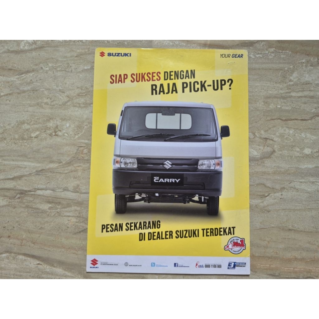 brosur katalog mobil suzuki carry 2021 flyer