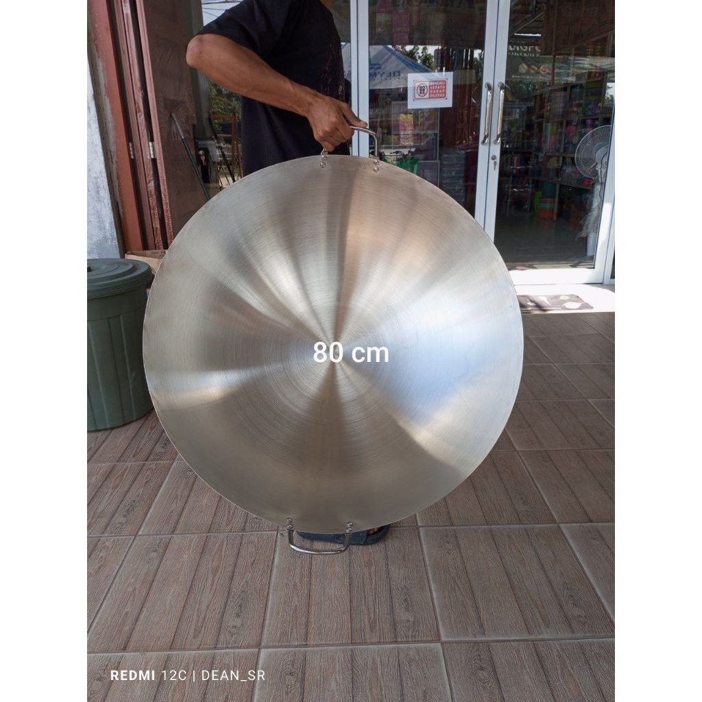 Kuali Stainless Jumbo 80 cm / Kuali Stainless Happy bird