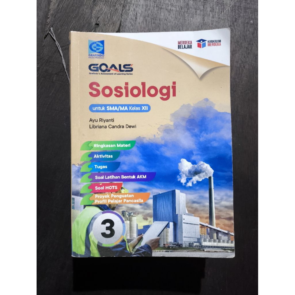 Buku Grafindo Sosiologi ORI SMA Kelas 12 Kurikulum Merdeka (Bekas)
