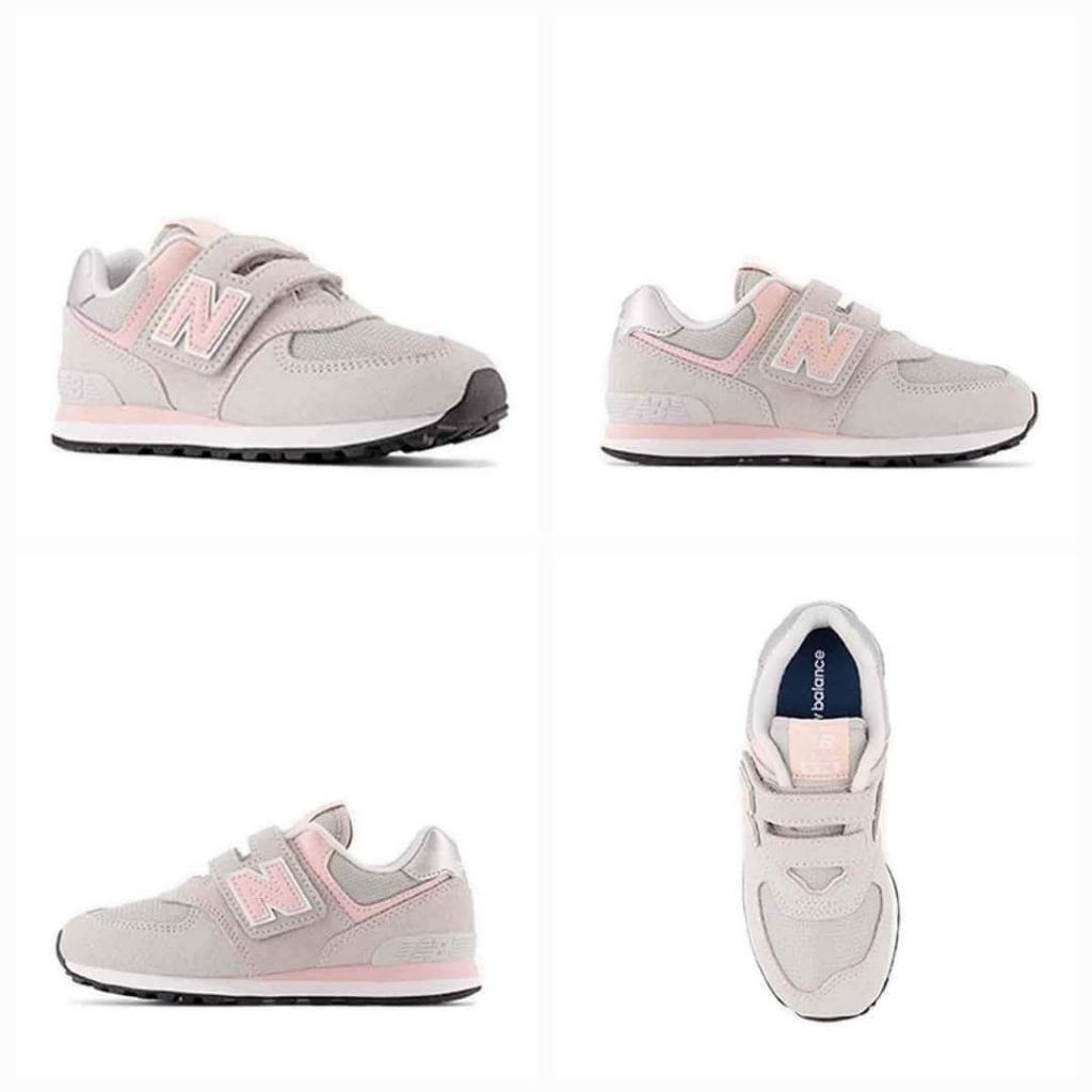New Balance KIDS 574 Rain Cloud Sneakers Shoes Kode Produk : NEWPV574EVK