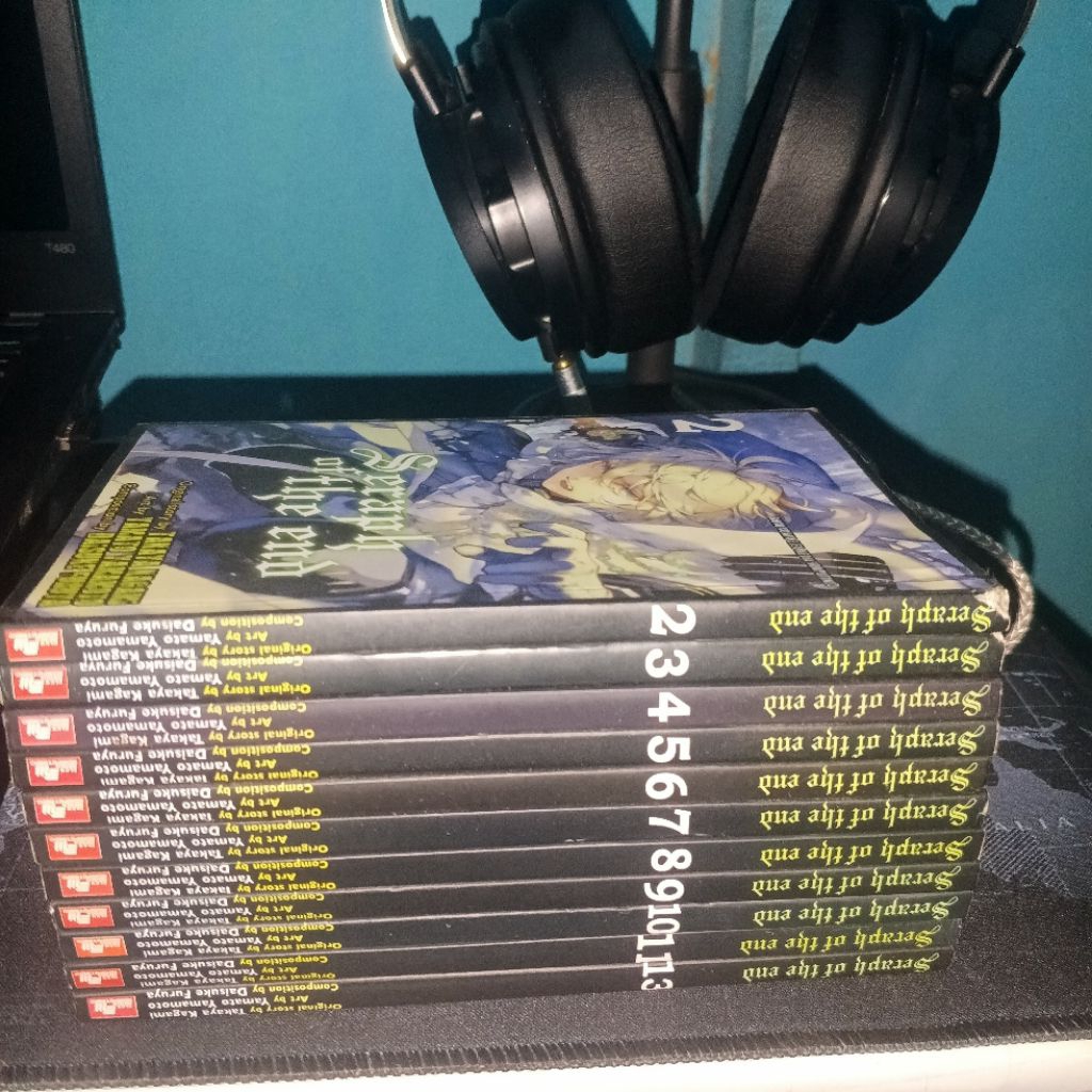 komik serapah of the end 2-11,12 set manga owari no seraph