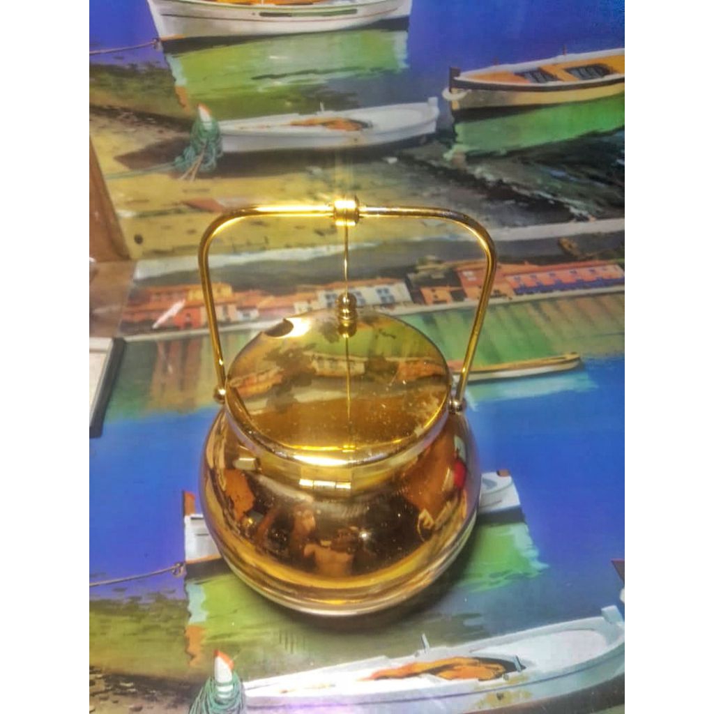 vintage ice bucket crystal 24 kamei glass Japan