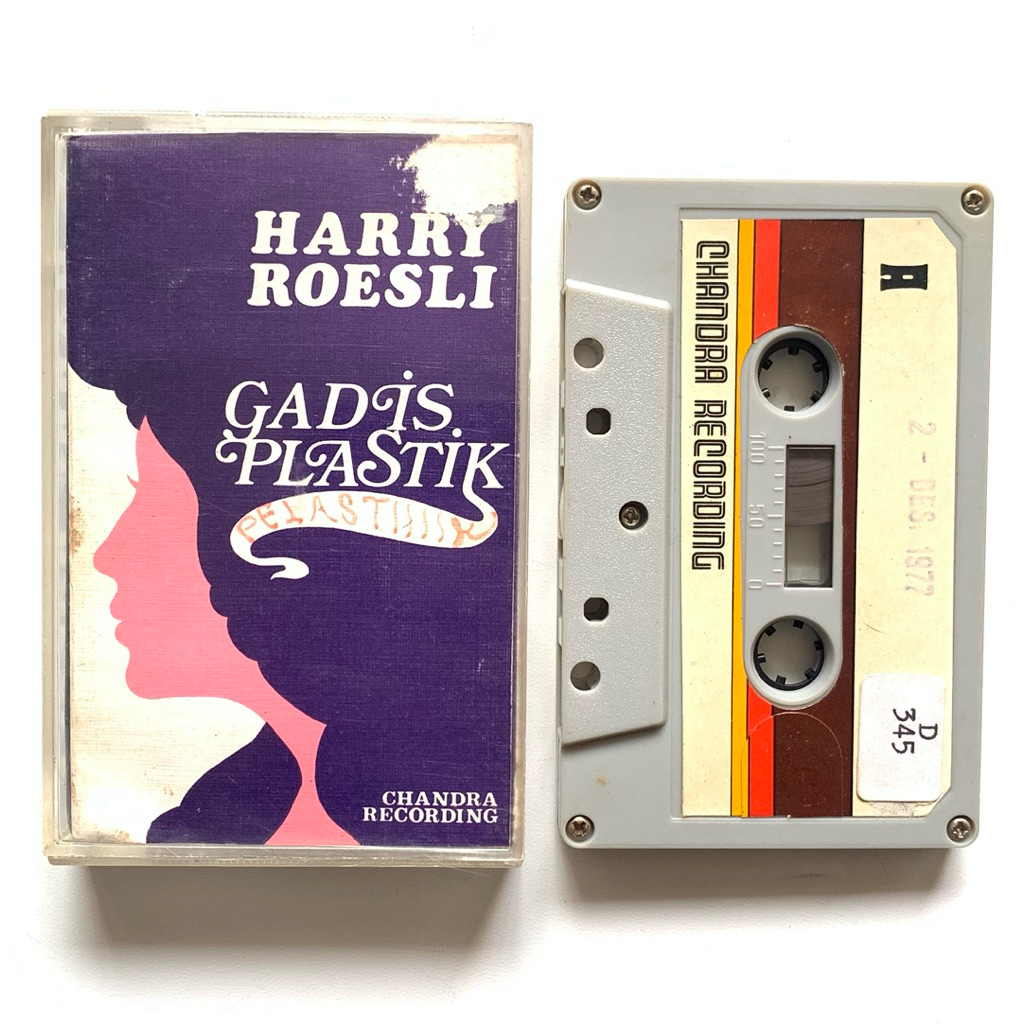 Kaset Pita Harry Roesli - Gadis Plastik (1977 CHANDRA RECORDING)