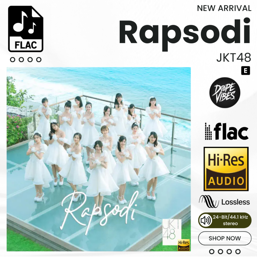 Rapsodi - EP (2020) JKT48 FLAC Hi-Res Lossless 24-Bit/44.1 kHz