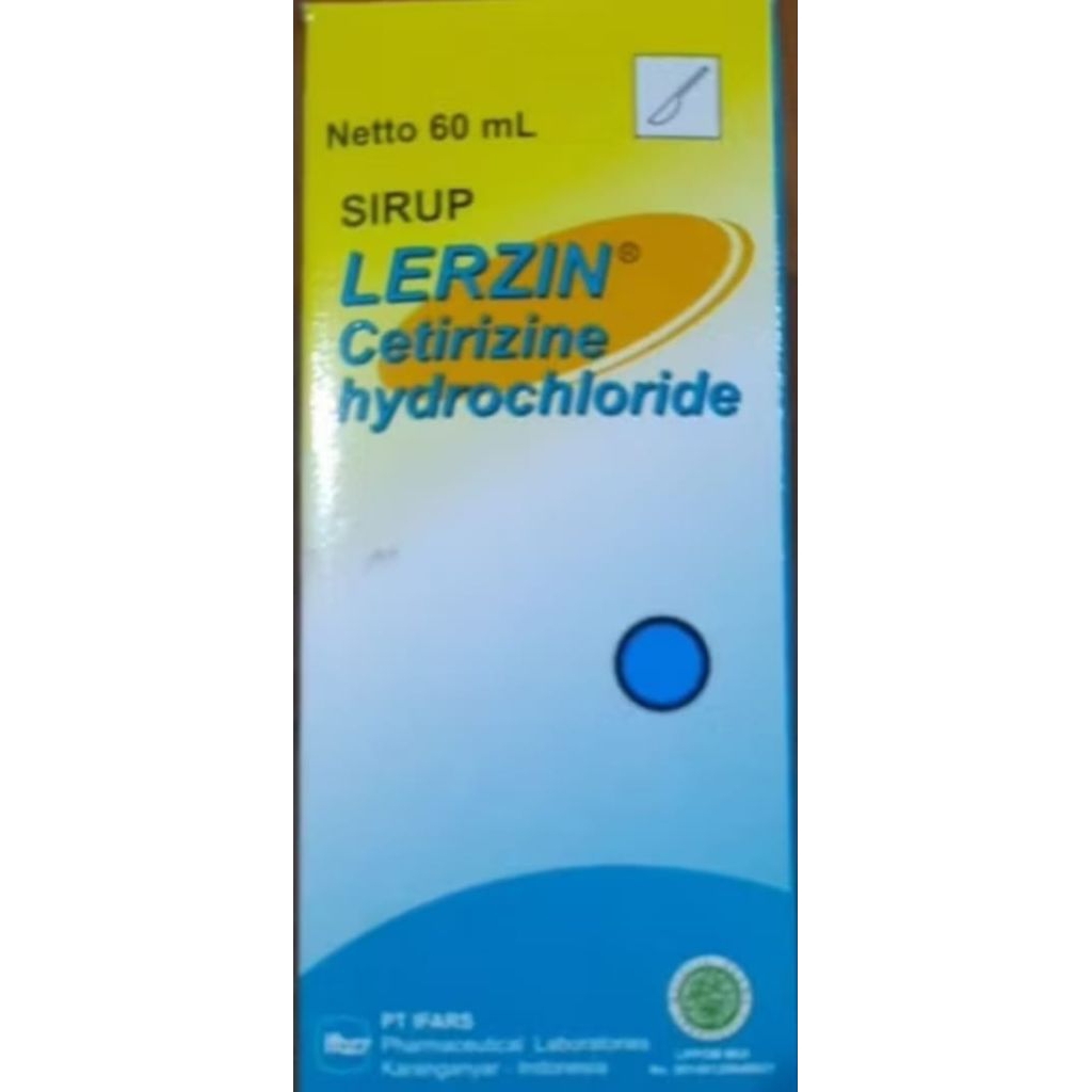 LERZIN SYRUP 60 ML