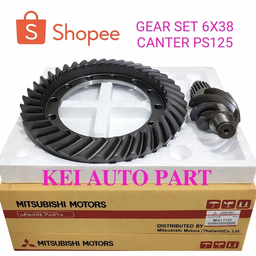 GEAR SET GARDAN 6X38 PS125 CANTER PS TURBO ORIGINAL