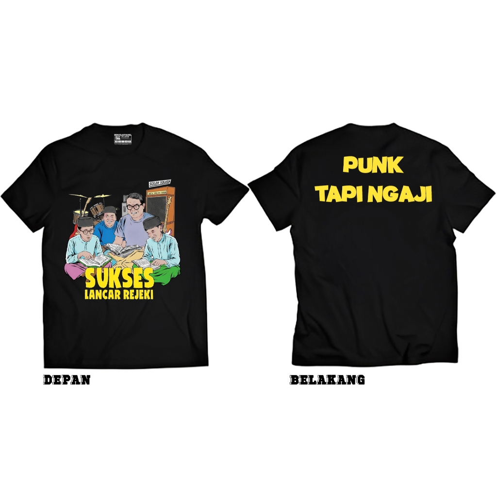 T-shirt Merchandise SLR X SOLEH SOLIHUN V2 - K1 | Unisex Catton 24s premium | Kaos band | Kaos distr